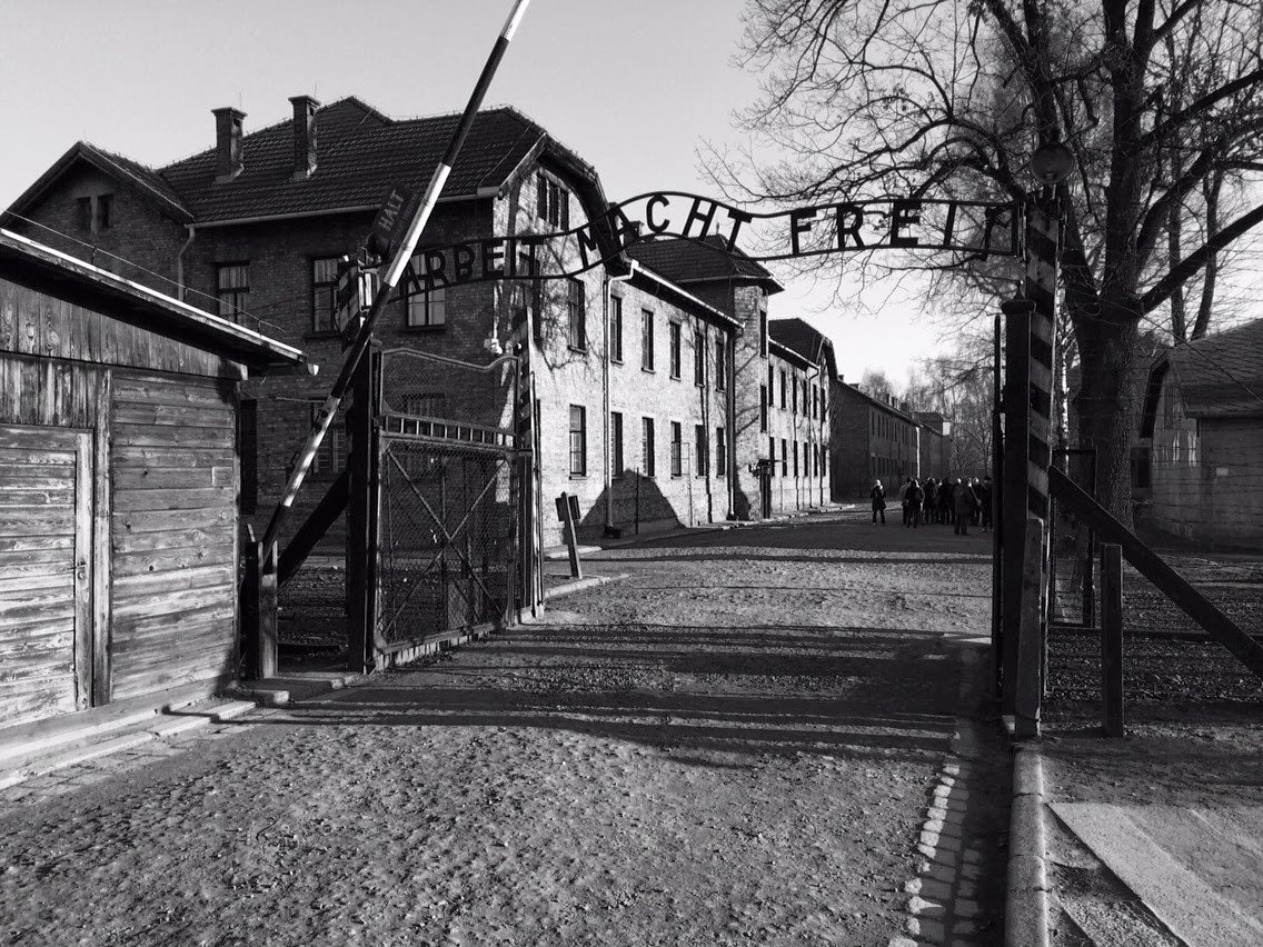 školský výlet v koncentračnom tábore osvienčim